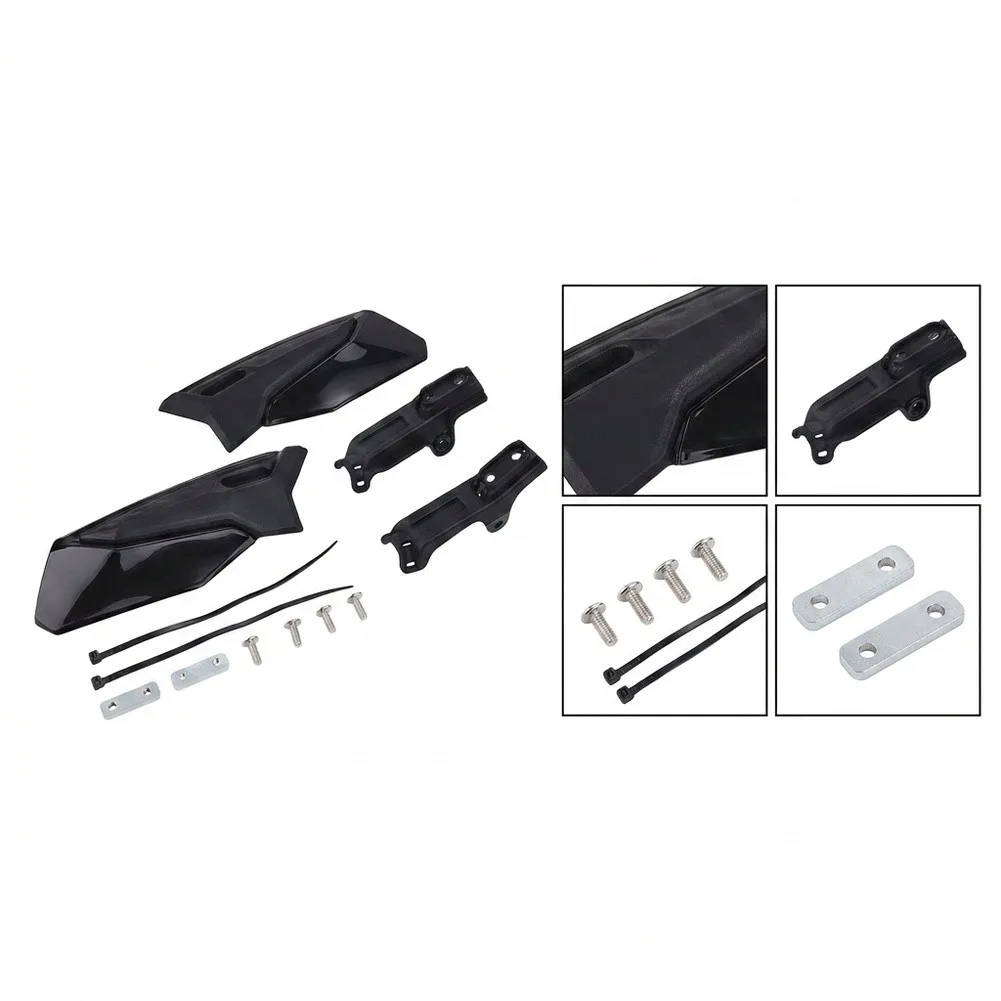 Drop Hand Guard With Base For Surron Bee Electric Dirt Bicycle Black Handlebar Protection Cover Off Road Motorcycle Parts