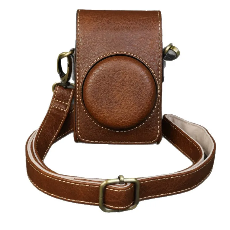 

For Ricoh gr3 4 Protective shell Fashion camera bag, For Canon sx740 g7x2 3 protective leather case, For Sony zv1f case