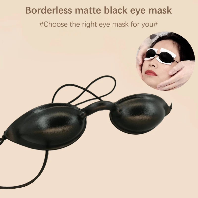 1pcs Photorejuvenation eye mask laser special protective black eye mask photon eye mask sunbathing eye mask protection goggles