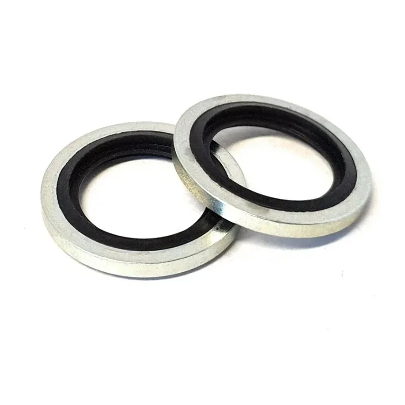 10pcs Bonded Seal Washers Hydraulic Oil Petrol Sealing Washers Zinc Plating Ring Gasket M6 M8 M10 M12 M14 M16 M18 M20 M22 M30