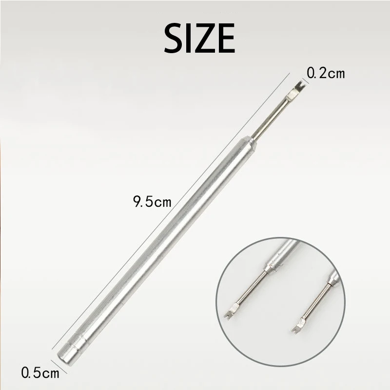 Dismantle the meter repair tool, clockwise minute needle lifter, needle scraper, hairspring jacket, decoration meter, needle lif