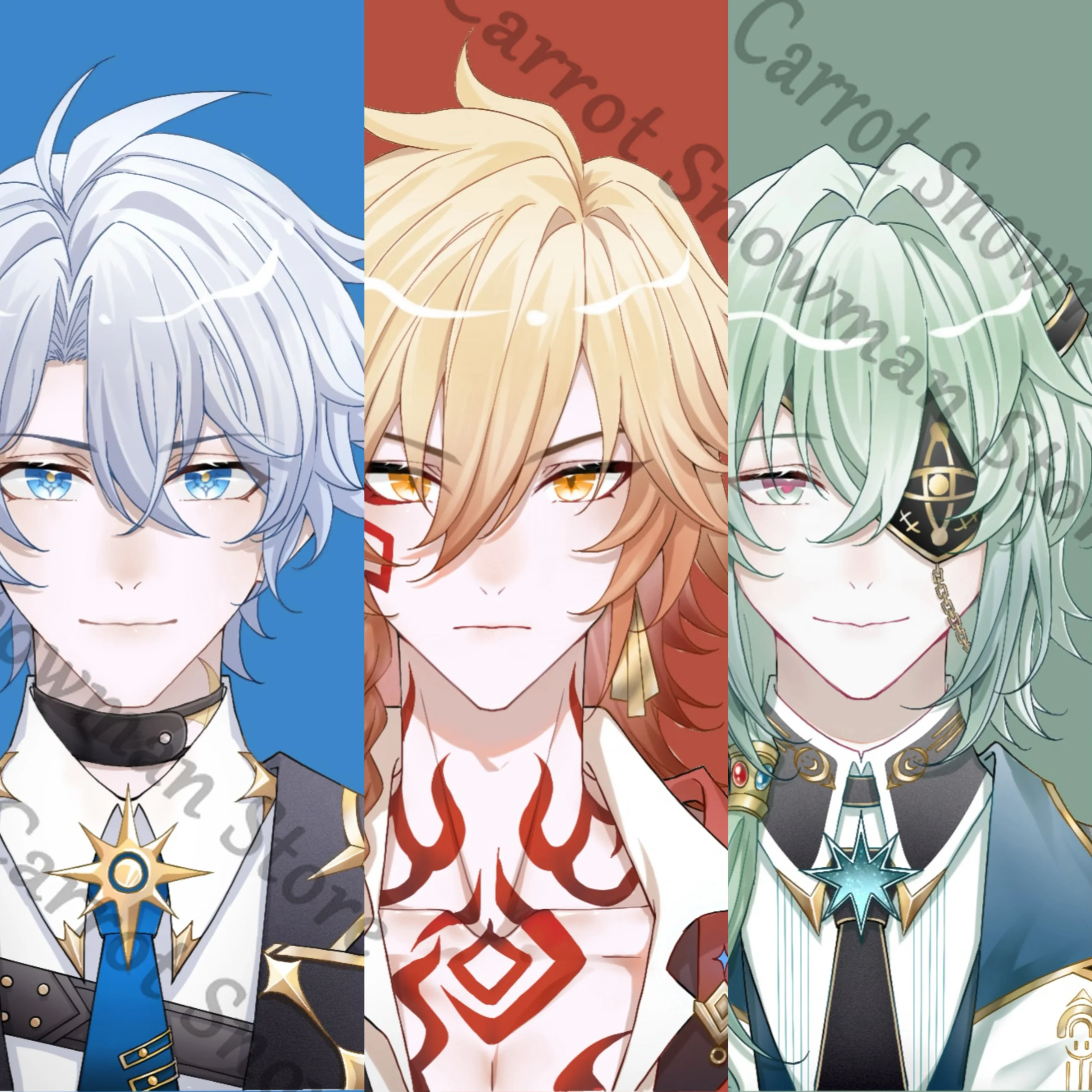 Honkai: Star Rail Mydei Phainon Anime Badge Tinplate Emblem Photo Paper Card ID  Coloured  Cospaly Cartoon Gift