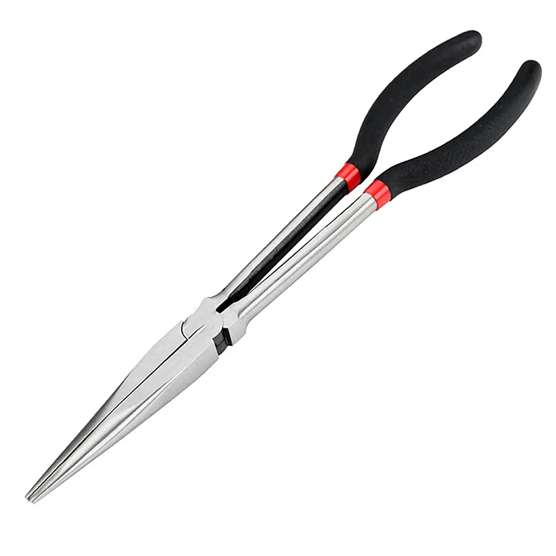 Multifunctional Fishing Pliers Curve Straight Long Handle Carbon Steel Gripper