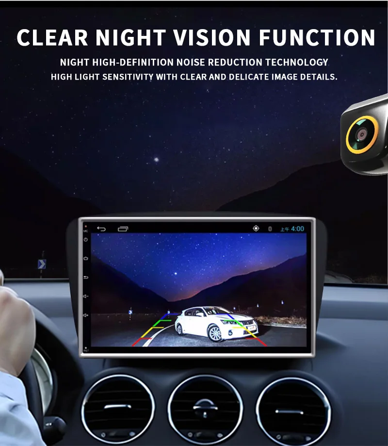 170 ° Weitwinkel Auto-Rückfahrkamera AHD CVBS 1080P Full HD Rückfahrbildkamera Nachtsicht Fischaugen-Objektiv Auto-Rückfahrkamera – Detail 2