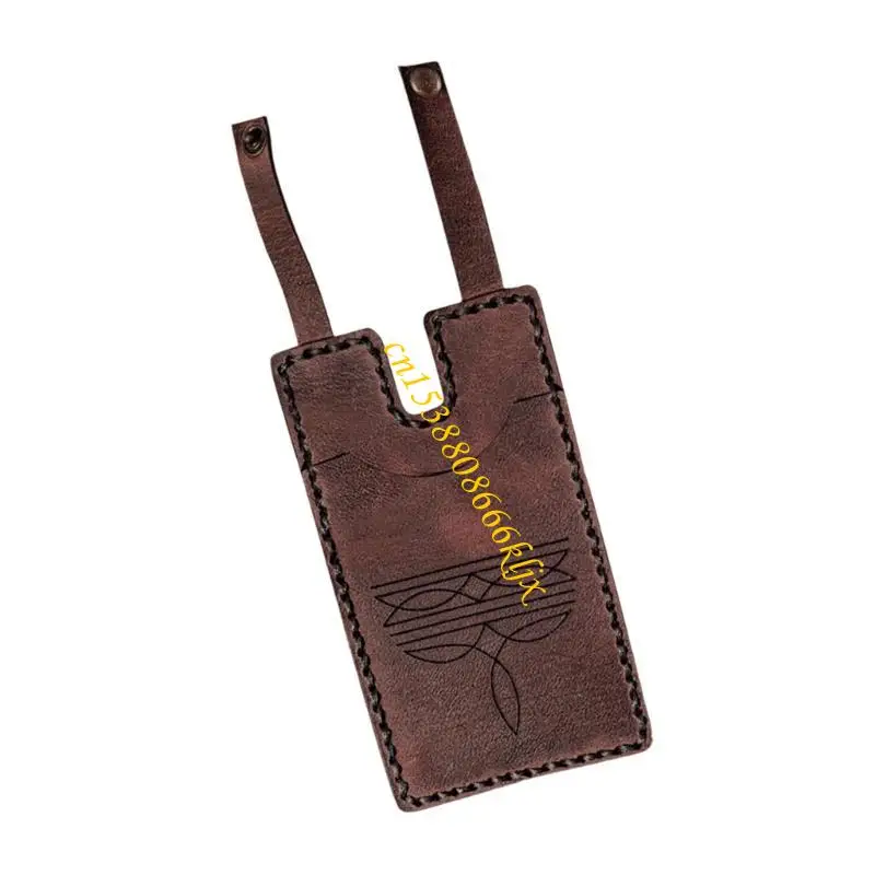 Carteira bota ocidental com fechamento strap couro bot wallet titular cartão botas para homens homens fantasia
