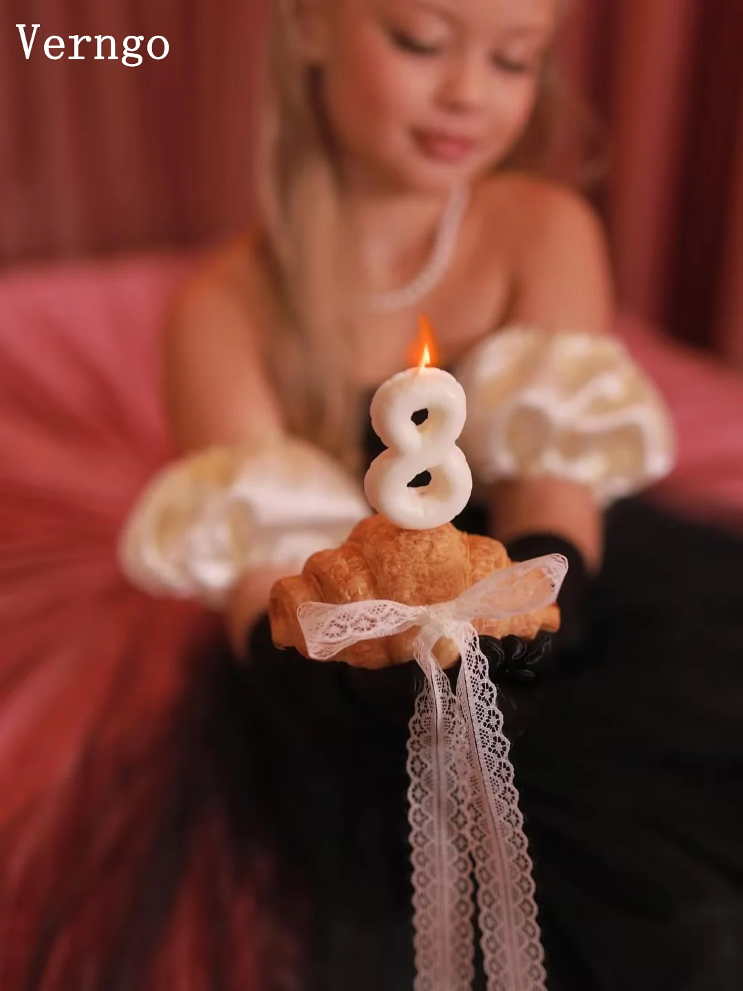 فستان Verngo أسود من التول للفتيات على شكل زهور قبالة الكتف على شكل حرف A فستان رسمي لحفلات أعياد الميلاد وحفلات الأميرة بفيونكة فساتين حفلات مخصصة #3