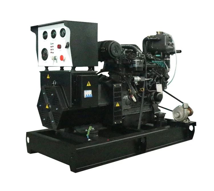 Durable Marine  Generator 20KW 30KW 50KW 100KW 150KW 200KW for All Vessel Types Isuzu Premium Quality Seawater Cooling