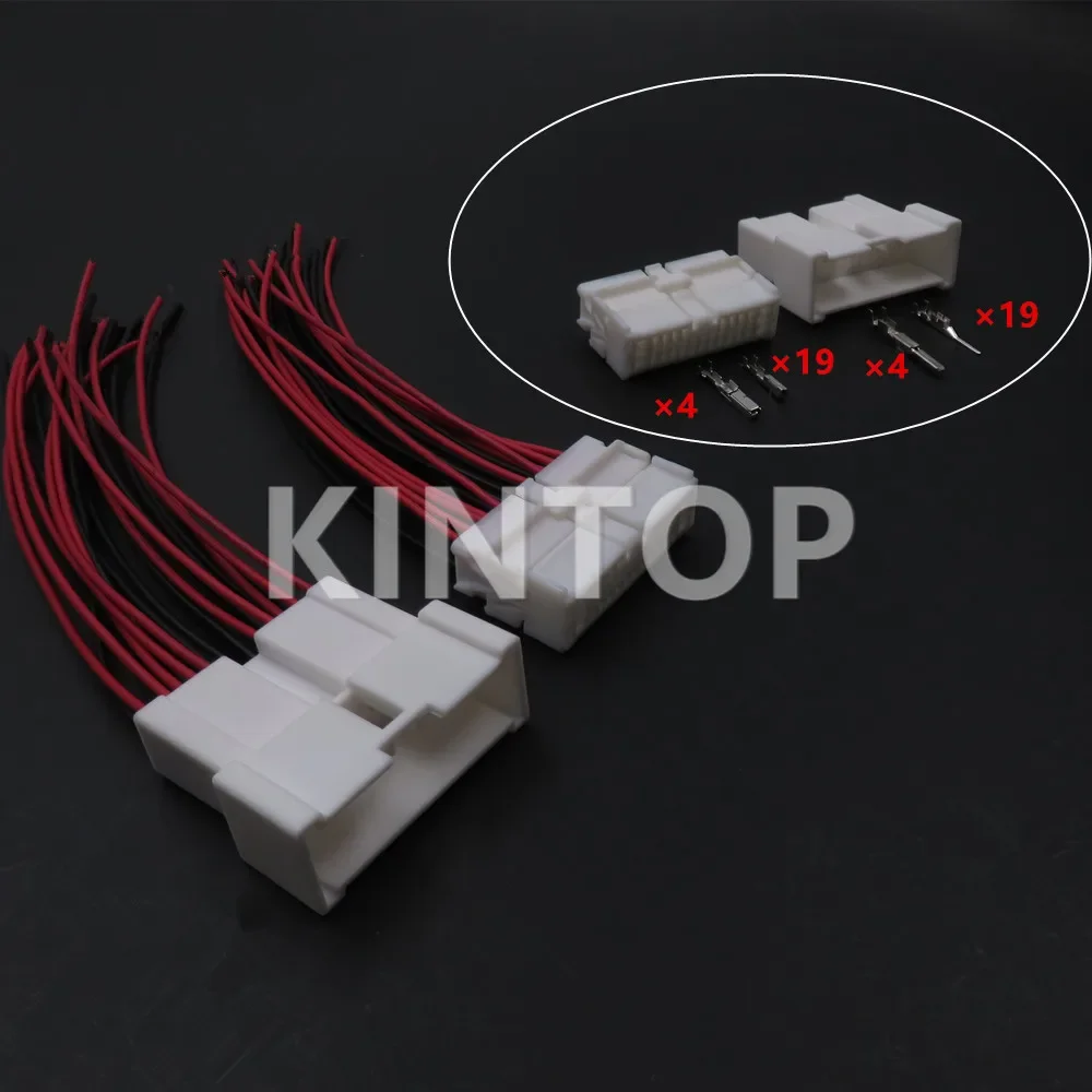 

1 Set 23 Pins 6098-3571 60983571 AC Assembly Automobile Wire Socket Auto Electric Cable Plug Car Adapter