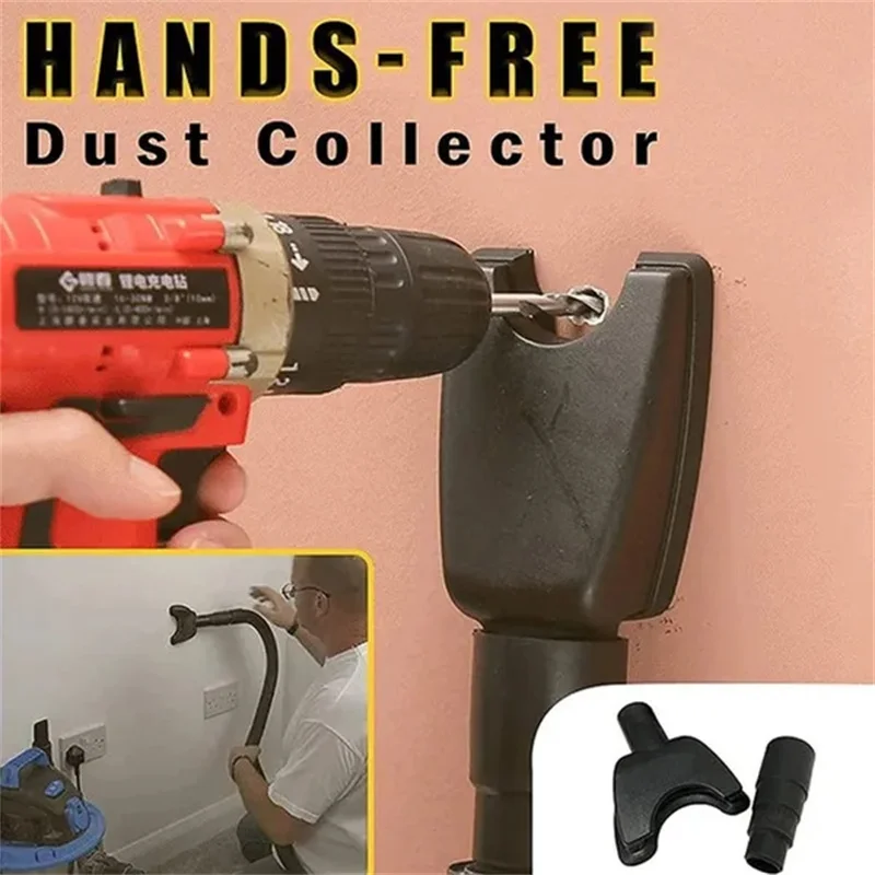 

1Set Electric Drill Ash Bowl Hands-free Dust Collector Dust-proof Device Removable Dustproof Device Woodworking Tool