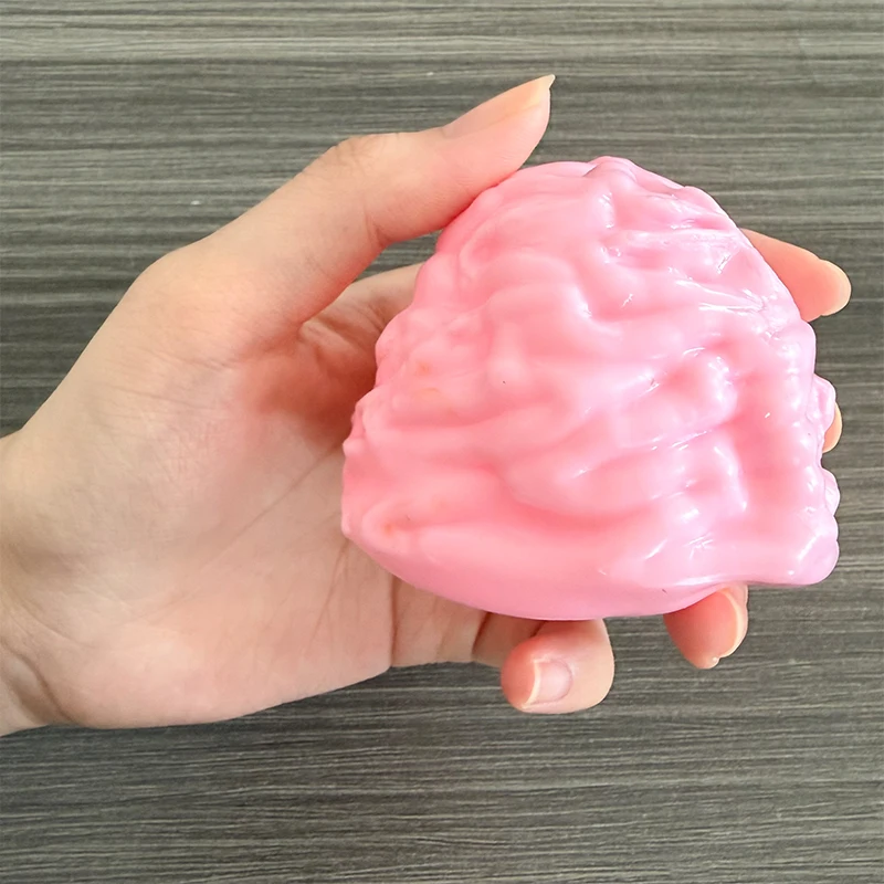 Creme-Roll-Squishy-Spielzeug zur Stresslinderung, kein Rückprall, Quetschspielzeug, formbarer Entspannungsball, Fidget-Spielzeug, Urlaubsgeschenke für Erwachsene – Detail 4