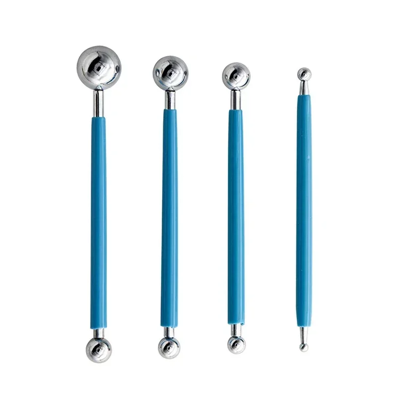 

Набор из нержавеющей стали, двусторонний шарик, инструмент для резьбы по лицу, инструменты для моделирования скульптур, инструмент для лепки из полимерной глины