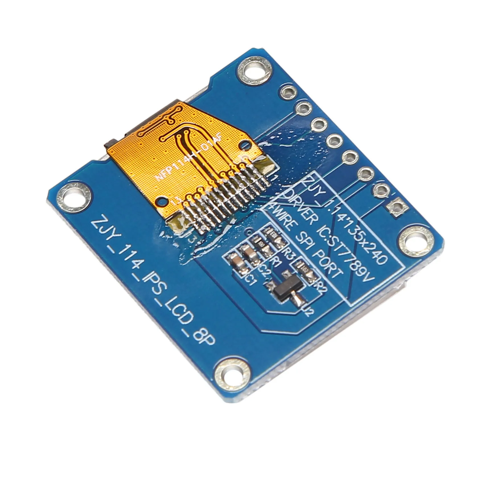 1.14 Inch TFT IPS OLED Display Module ST7789 LCD Board SPI Full Color HD