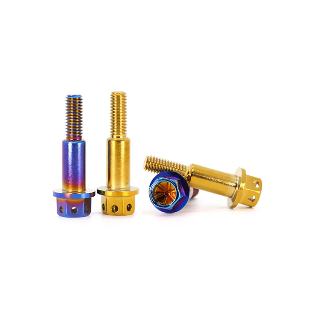 Outer Hexagonal Flange Hollow Screws / Motorcycle Modification Bolts / With Steps