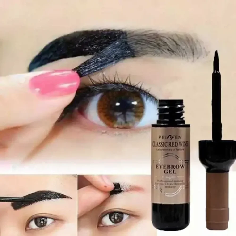 3 Colors Peel Off Eyebrow Tearing Eyebrow Gel Permanent Tattoo Tint Long Lasting Waterproof Dye Eyebrow Cream Make Up Cosmetics