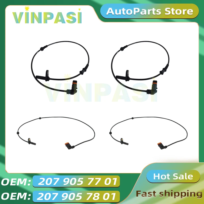 ABS Wheel Speed Sensor Suitable for Mercedes Benz E-CLASS A207 C207 Front Rear Speed Sensors 2079057701 2079057801