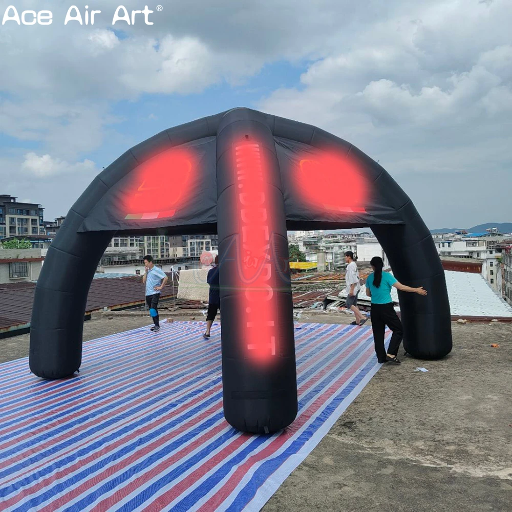 Tenda Lengkung Tiup Custom Pri - Commercial Fabric Printing ulasan dan harga