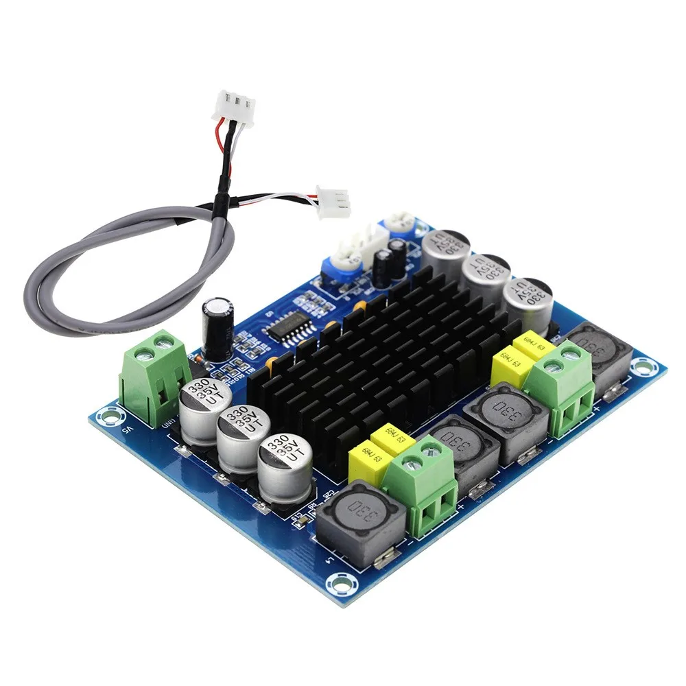 TPA3116D2 Audio Amplifier Module Class D Dual Channel 2*120W High Power Digital Power Amplifier Board XH-M543