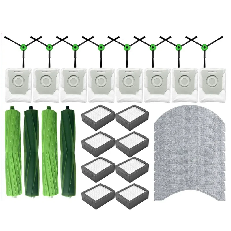 Per Irobot Roomba Combo J7 + J9 + Plus pezzi di ricambio per aspirapolvere filtro Hepa sacchetto per la polvere di stoffa per mocio