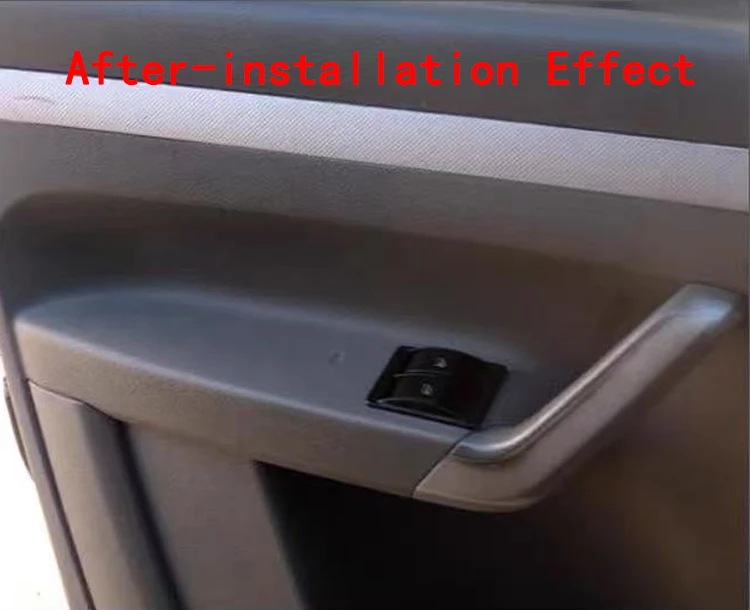 Manual to Electric Power Window Conversion Motor Kit Front Left Right For VW Caddy 2K 2004‑2020 Manual Winder Upgrade