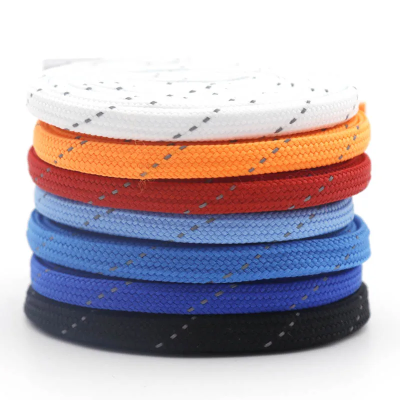 

Fluorescent 1 Pair 100/120/140/160cm Sneaker Shoestrings Sport Shoelaces Reflective flat Shoes Lace Light Shoelaces af1