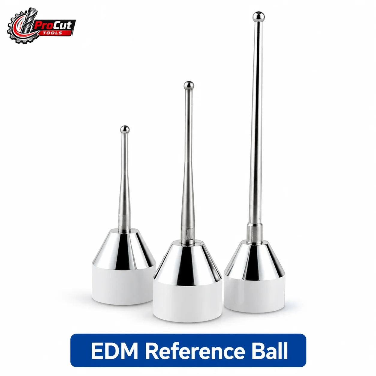 Magnetic EDM Reference Ball Tungsten Carbide Centering Touch Ball Spark Machine Edge Finder Positioning Tool