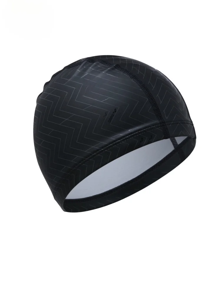 

Neutral direction mark, waterproof big head circumference swimming cap