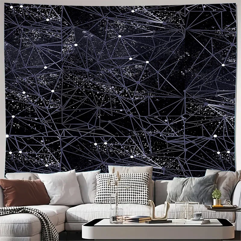 Galaxy Tapestry Celestial Wall Hanging Universe Decor Space Tapestry Nebula Backdrop Cosmic Room Decor Starry Sky Wall Art Aesth