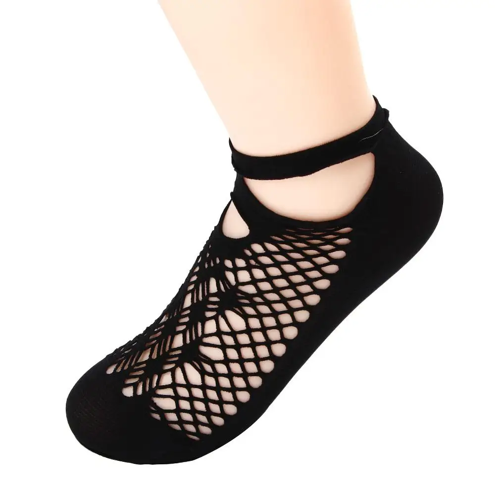 

Fashion High Quality Soft Black Fishnet Stockings Women Short Ladies Socks Foot Socks Lace