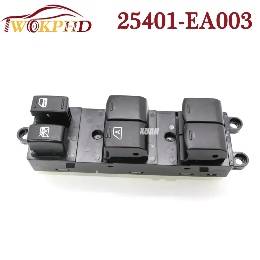 NEW Car Power Window Master Control Switch 25401-EA003 For Nissan Frontier For Xterra 2005-2012 25401EA003 25401 EA003