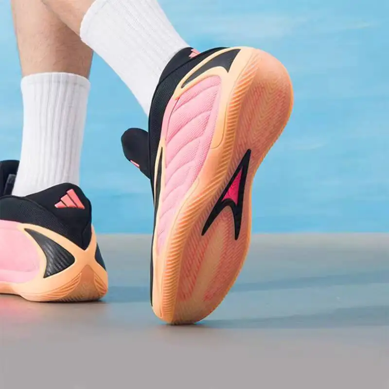 Auténticas zapatillas de baloncesto Harden Pink Orange Signature, zapatillas de competición antideslizantes y transpirables para hombre JS3514