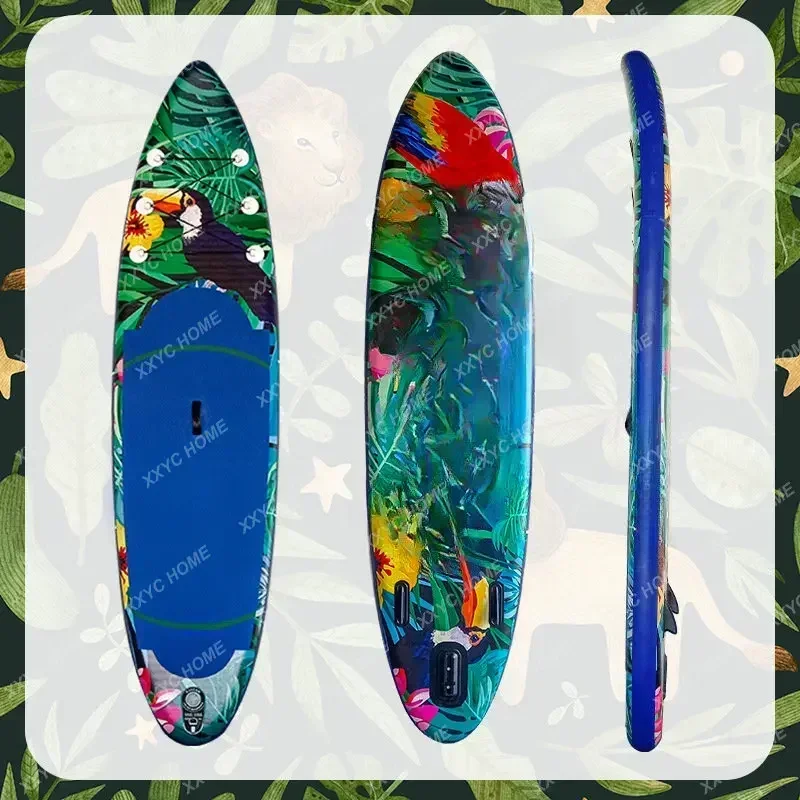 

Paddle Board Surfboard Paddle Canvas Inflatable Boat Kickboard Standing Universal Racing Surfing Board