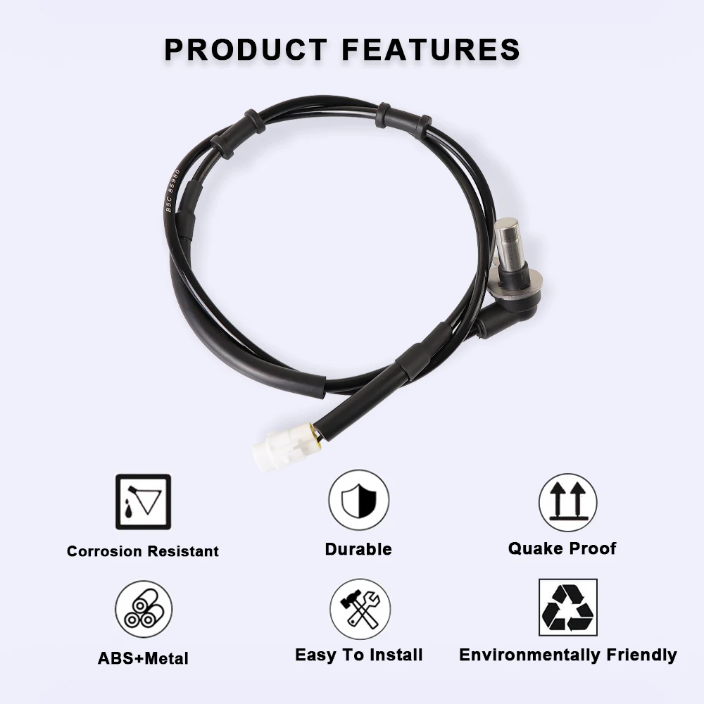 For Yamaha MT-09 MT09 MT 09 2017-2019 2020 2021 Rear ABS Wheel Speed Sensor Wire Silicone Signal Cord Motorcycle Accessories