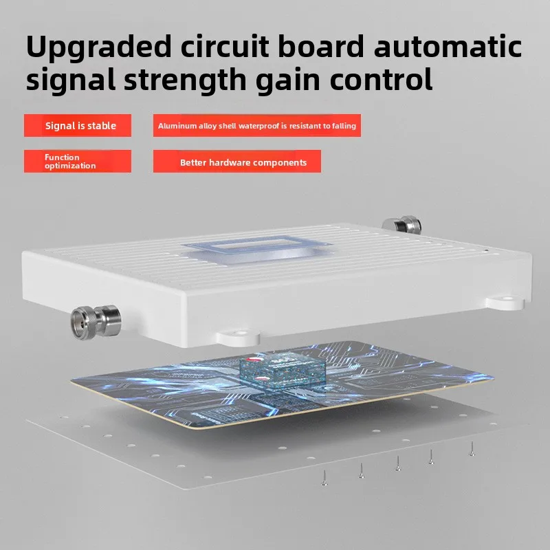 Universal 4G/5G Mobile Signal Booster – Cell Phone Repeater Amplifier for Rural, Remote & Mountain Areas, Voice & Data