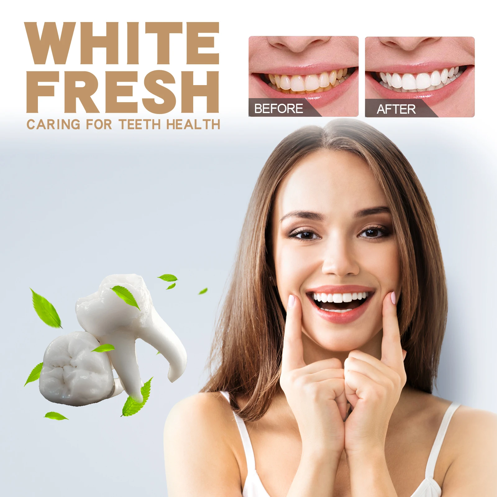 Probiotic Whitening Toothpaste Deep Cleaning Protect Gum Fresh Breath Remove Stain Tartar Relieve Tooth Sensitivity Dental Care - view 2