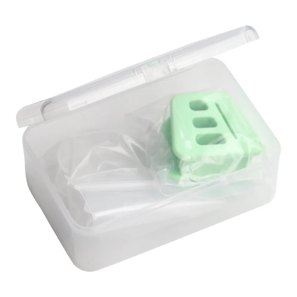 1 Kit Dental Rubber Retractor Mouth Prop Bite Block Silicone Opener With Tongue Guard S/M/L Autoclave 135°C Adult Kids Bites view 2