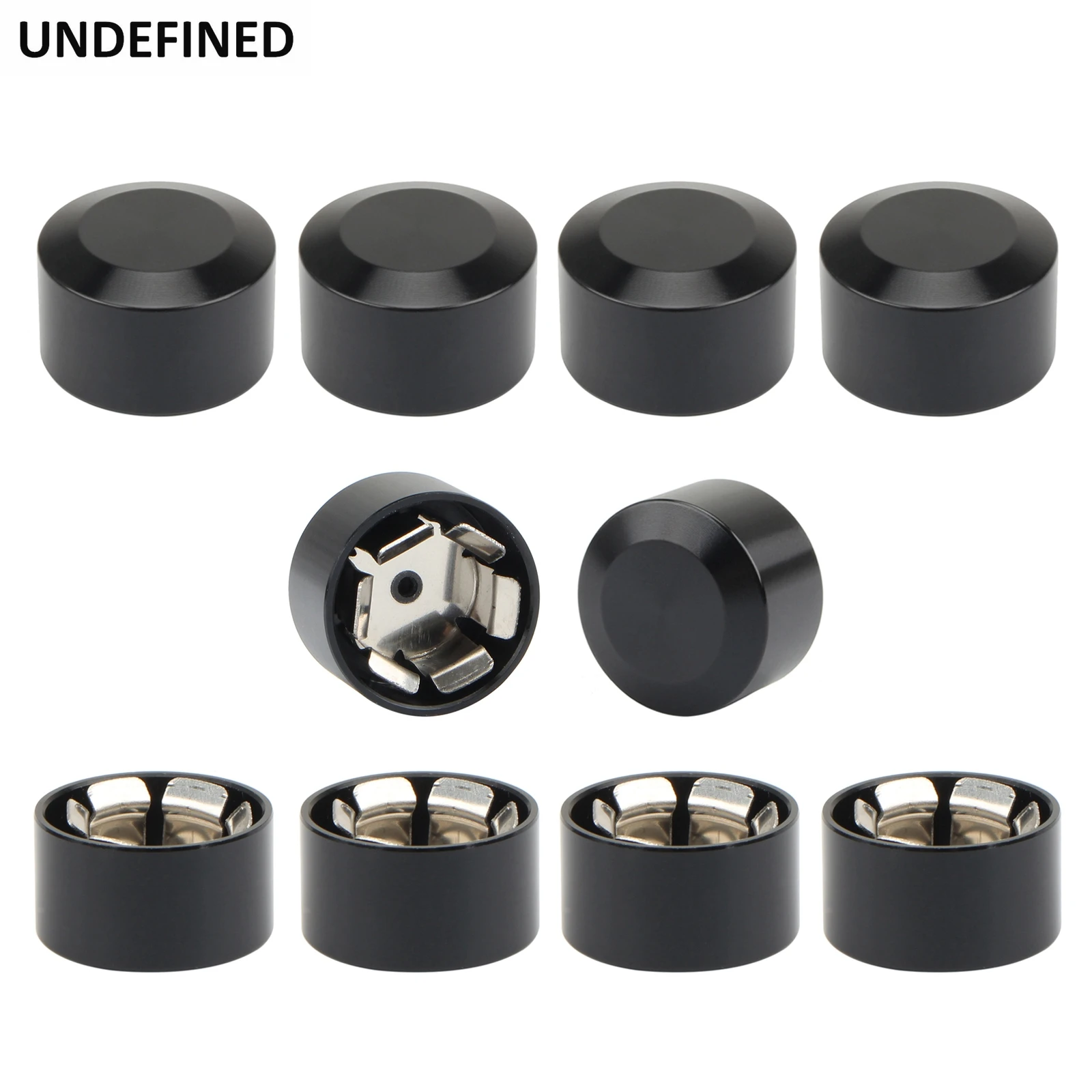 Motorcycle Head Bolts Cap Cover CNC Schrauben Topper Caps Cover For Harley Sportster Touring Dyna Big Twin Cam Softail Black