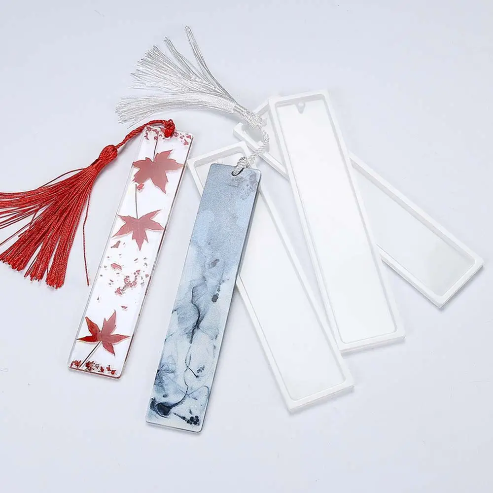 Handmade 1 PCS Transparent Silicone DIY Equipments Bookmark Mold Mould Making Jewelry Tools