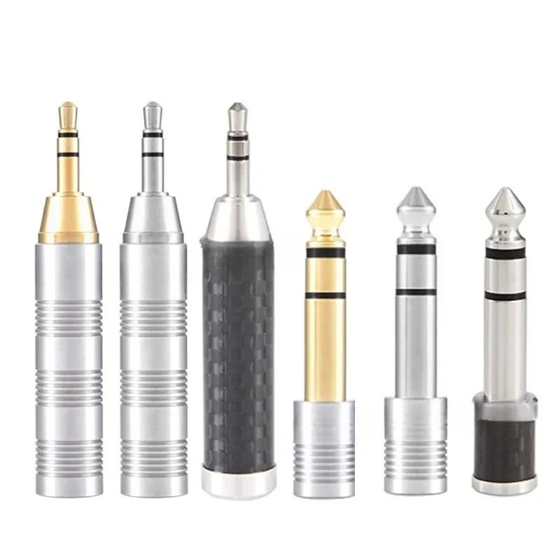 adaptateur-de-conversion-de-prise-casque-63-a-35-plaque-or-plaque-rhodium-en-fibre-de-carbone-35-a-63