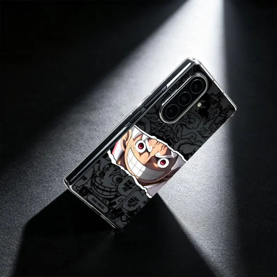 Phone Funda Case for Samsung Galaxy Z Fold 8 Ultra ZFold6 Z Fold 7 6 5 4 3 ZFold3 ZFold4 ZFold5 ZFold7 O-One P-iece Luffy