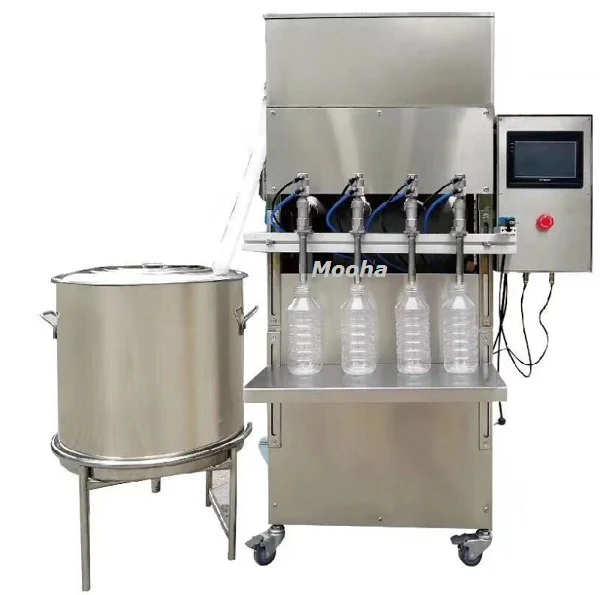 Factory Low Price Semi Automatic Liquid Water Drinking Spice Oil Soy Sauce Milk Vinegar Jam Jelly Shampoo Cup Bottle Filling Pac