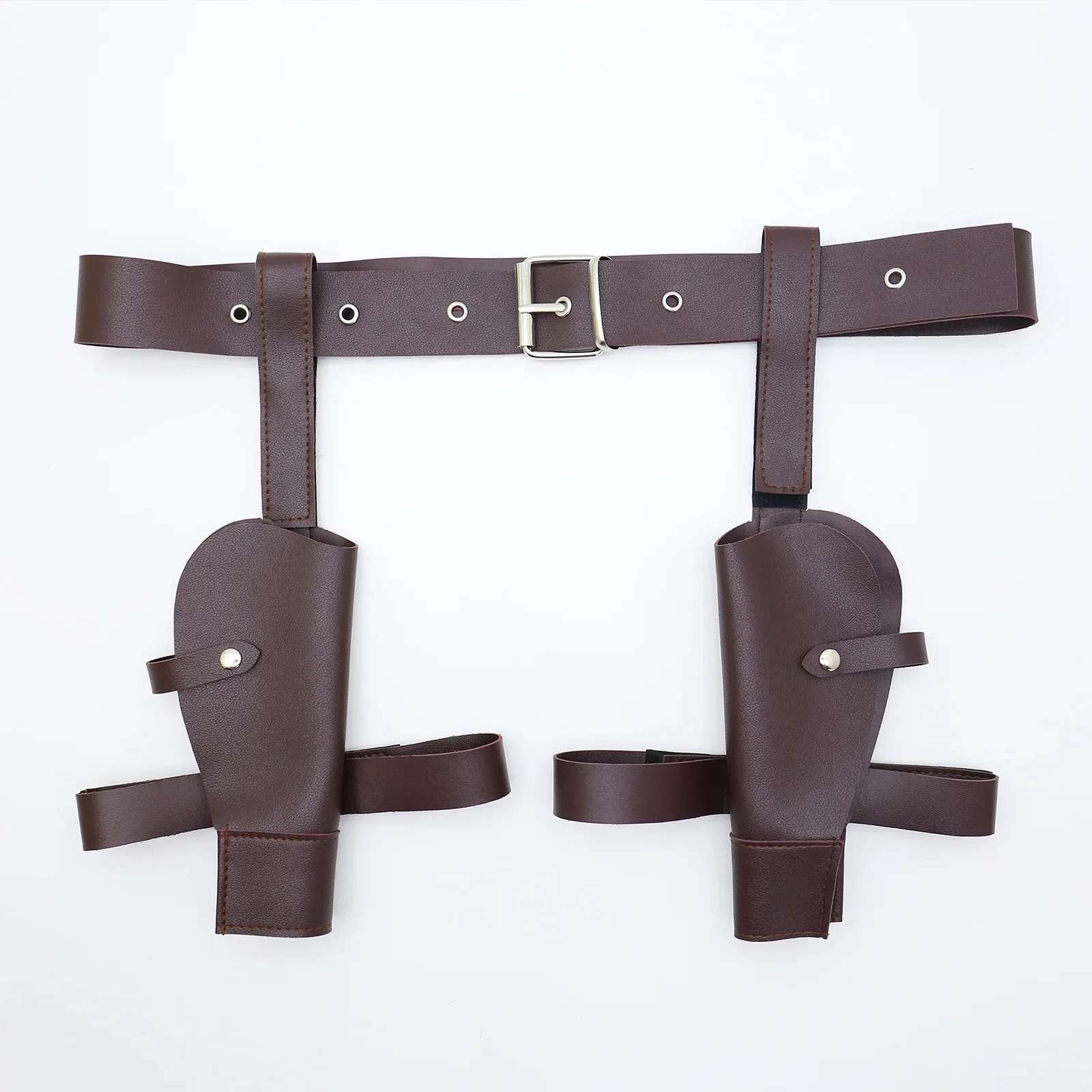 Disfraz Halloween Mujer Ancient Tombs Game Women Lara Gun Holster Western Denim Belt Cosplay Guns Holder Band Belts Costumes