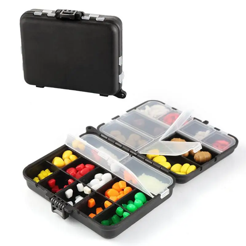 

Tackle Box Kit Fishing Gear Organizer Kit Fishing Tackle Box Kit Fishing Tackle Storage Kit 20-Grid With Tackles For Fishing