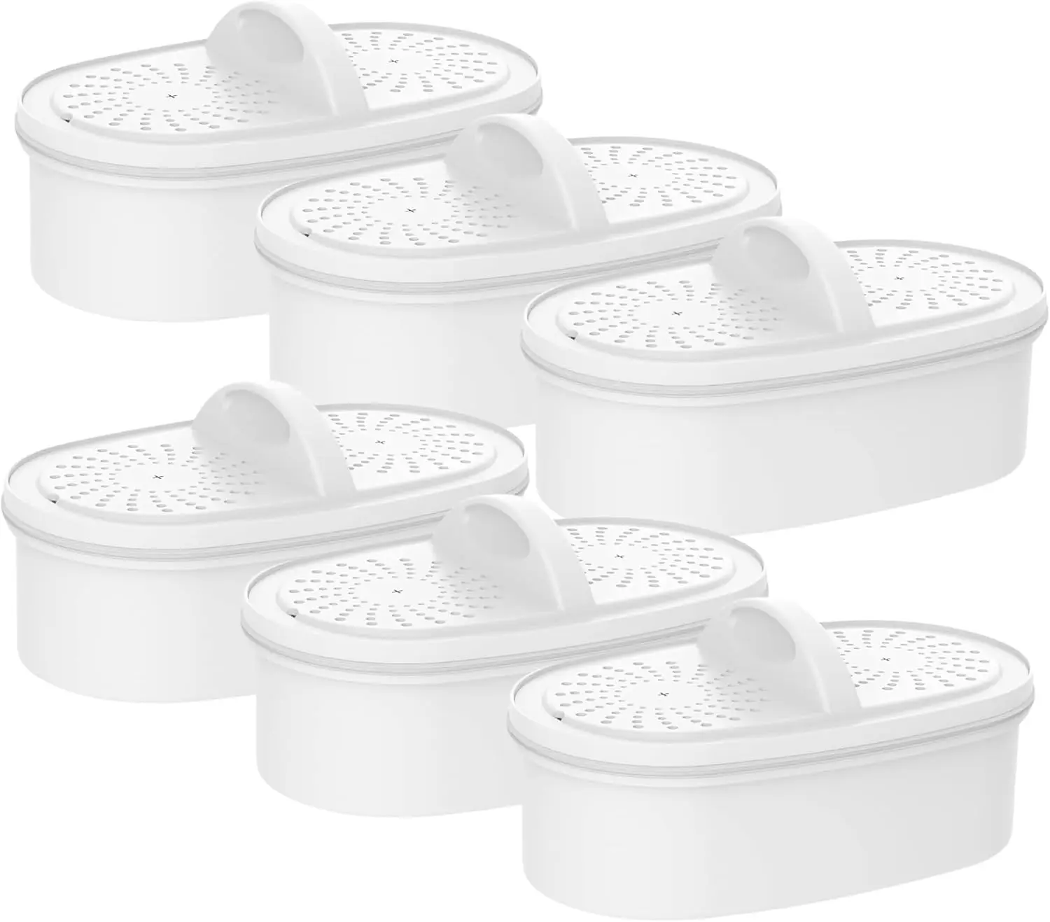 

Universal Water Filter Cartridges, 6-Pack, Reduces Lead, PFAS, Chlorine, Lasts 200 Gallons