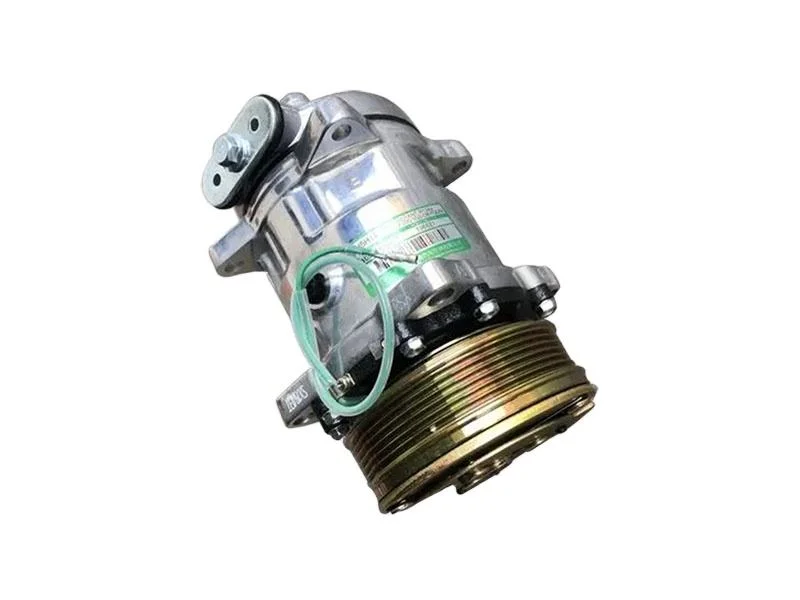 WG1500139008 OEM SD7H15 Air Conditioner Compressor for SINOTRUK HOWO 336/371 Mining Tractor Truck Refrigeration Spare Parts