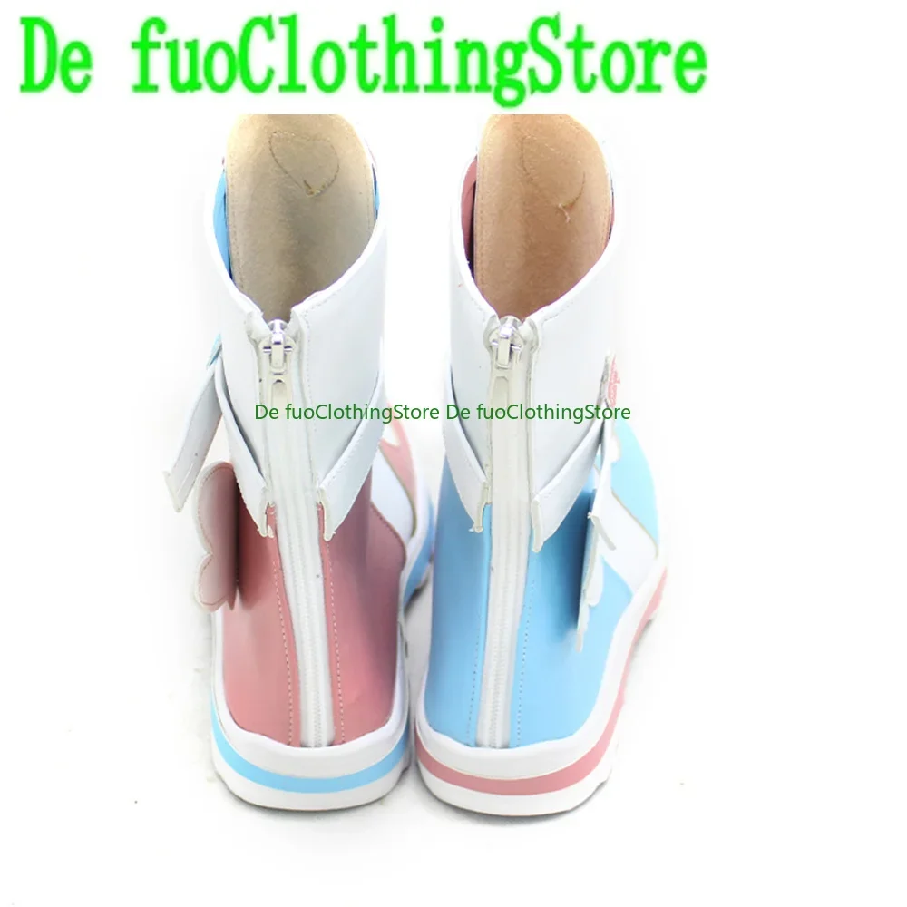Defuo Virtual  Hololive Amamiya Kokoro Cosplay Shoes Boots Halloween Christmas