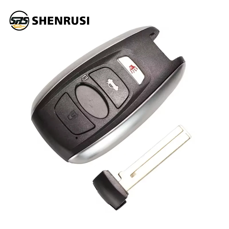 

YONSEN 3/4BTN Remote Smart Car Key Shell Case Fob for Subaru BRZ Legacy Impreza Forester WRX Outback XV Crosstrek Replacement