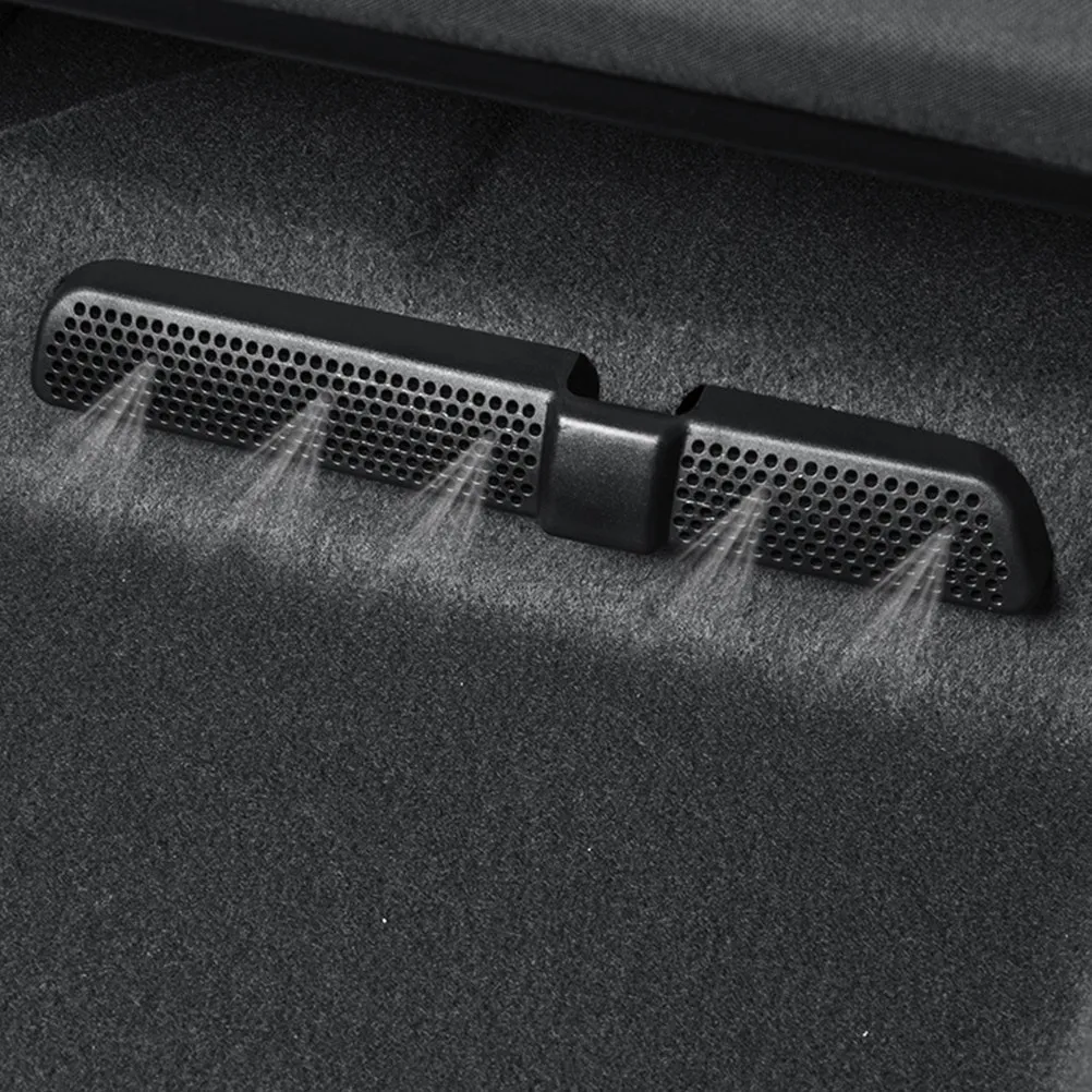 1Pair Heavy Duty ABS Air Outlet Protective Cover for Car Ac Vent Prevent Paper Scraps Entry on Air Conditioner Outlet