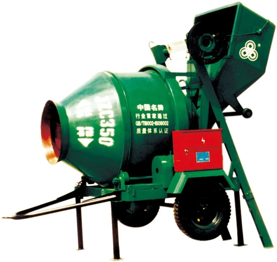 Mobile Drum JZC 350 Concrete Mixer Hot Selling