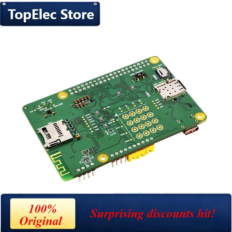 TopElec EC200U-EU C4-P01 Development Board Designed For QuecPython, Multi-Mode & Multi-Band Support, LTE Cat-1 / Bluetooth Commu
