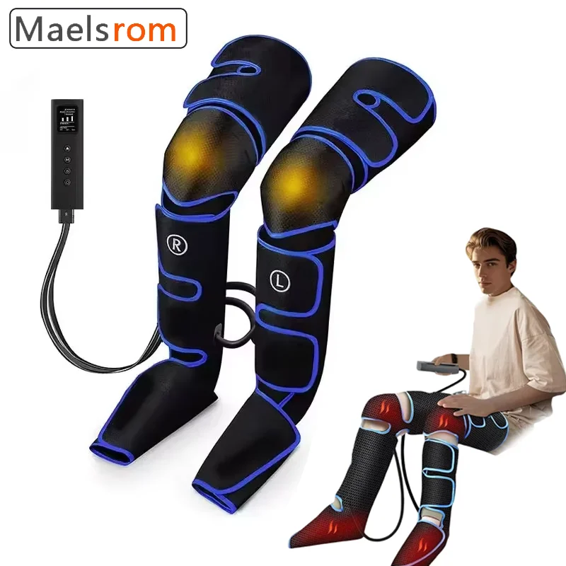 

Массажер для ног с воздушным сжатием и подогревом — 6-режимные восстановительные ботинки для расслабления мышц, лимфодренажа и снятия усталости ног